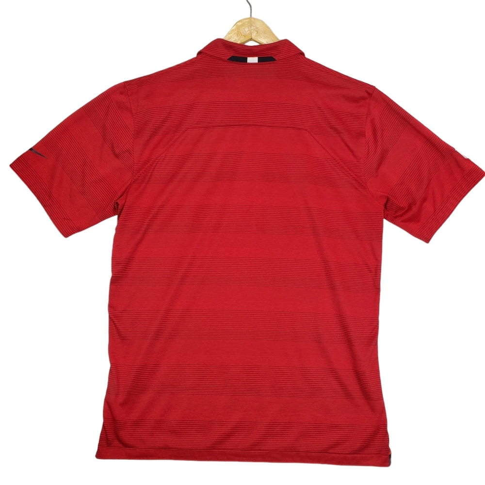 Tampa Bay Buccaneers Red NFL Men's Nike Dri-Fit Short Sleeve Polo Size Medium - Picture 2 of 15